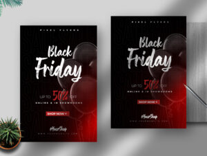 Black Friday Free PSD Flyer Template