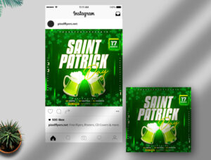 Free Saint Patrick’s Day Instagram Banner