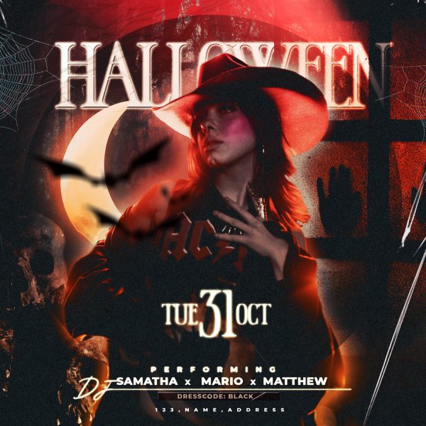 Halloween Event Instagram Banner