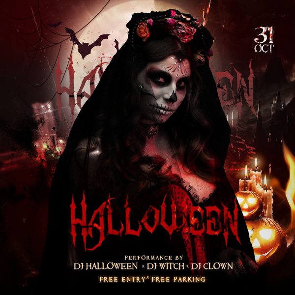 Halloween Night Instagram Banner