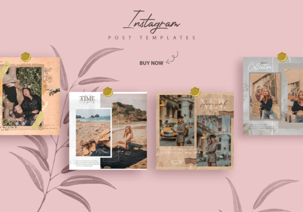Style & Bloggers Instagram Banners Templates (SET)